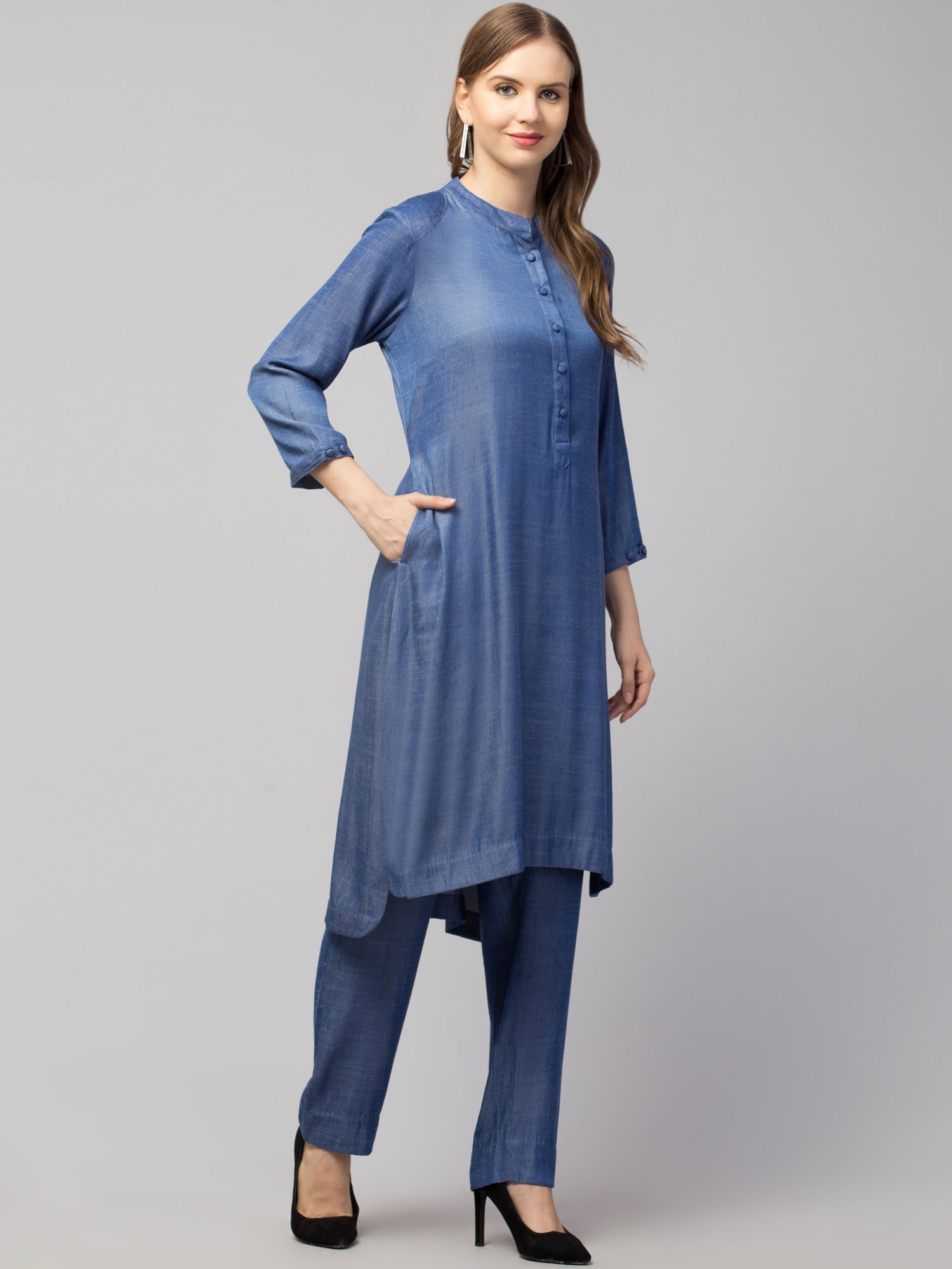 Women’s Solid Straight Coord set