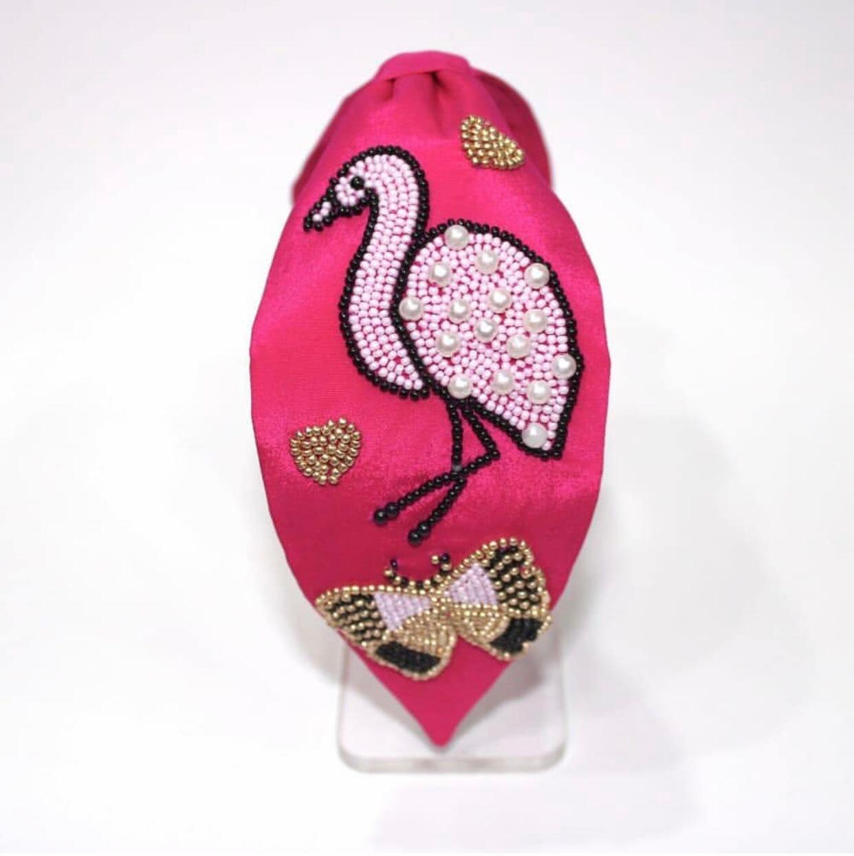Women's multiple colour Floral Embroidery Hair Band