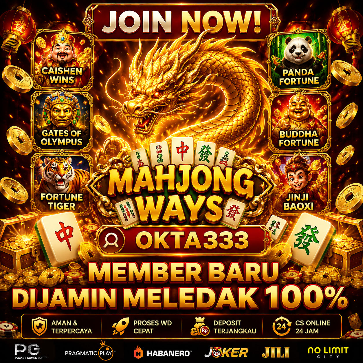 OKTA333: Situs Slot Gacor Terstabil | Seru Buat Mabar Malam Ini