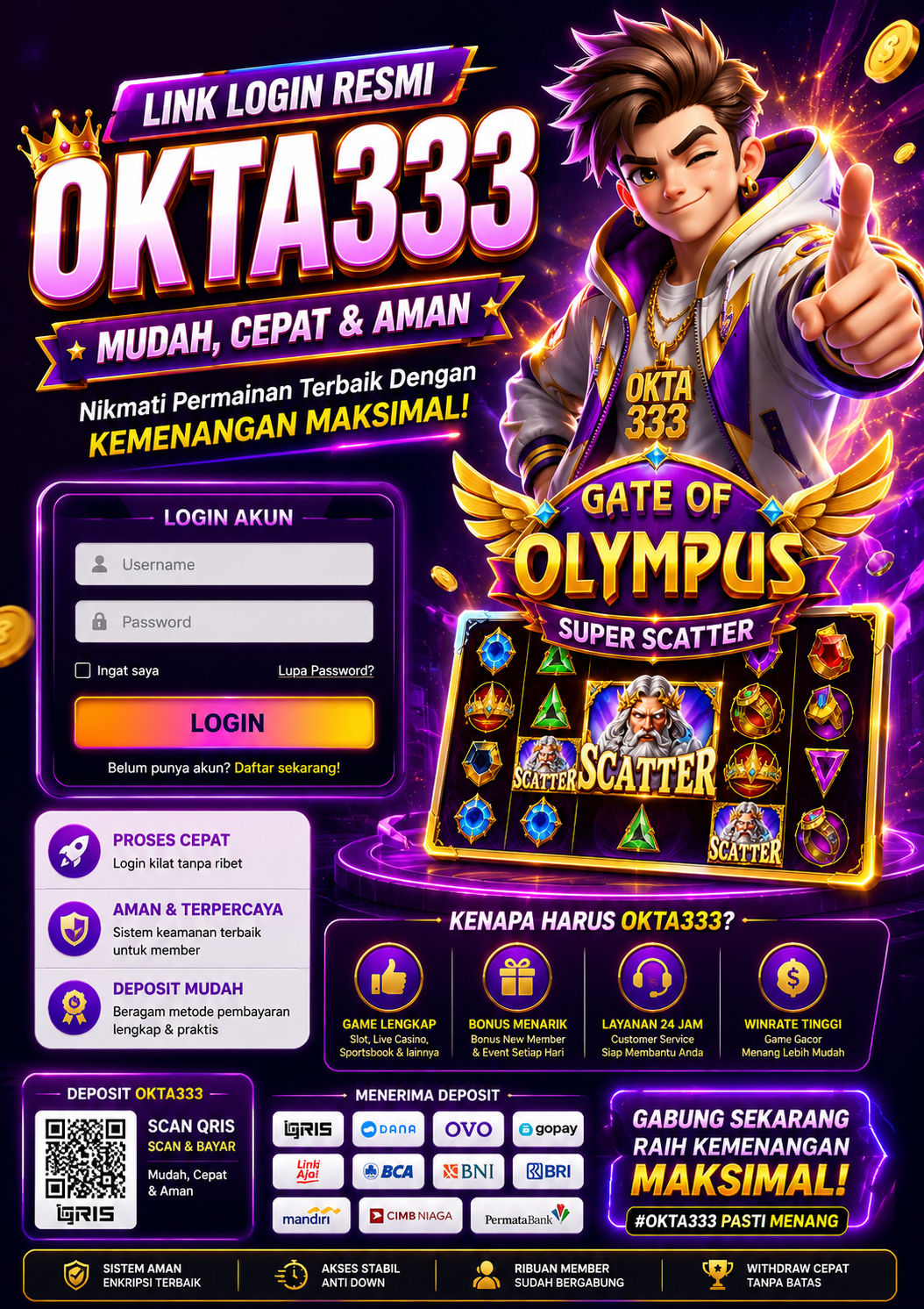OKTA333 🔥 Situs Slot Gacor Hari Ini Paling Gampang Menang & Pilihan Terbaik Tahun 2026 - WooCommerce eCommerce