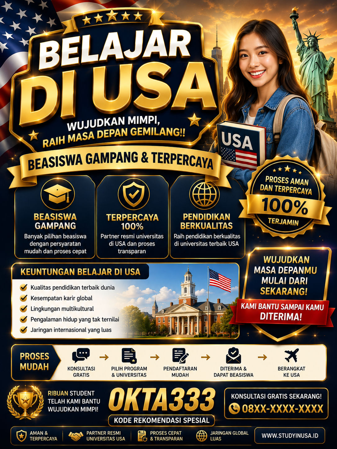 Beasiswa Belajar di USA - EasyWays USA