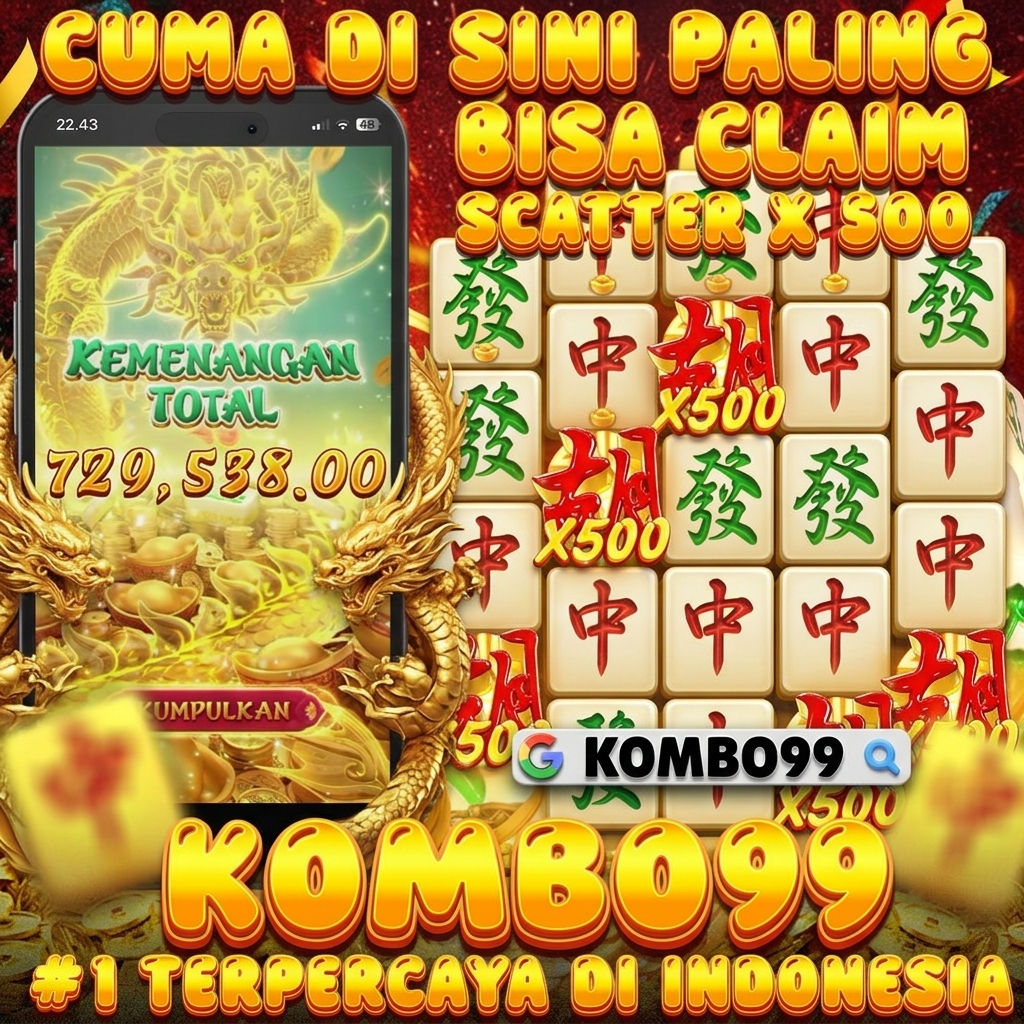 KOMBO99 Cuma Situs Ini Klem Pasti Perkalian Lima Ratus maupun Lebih