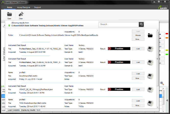 Kinetic Axxin software