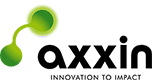 Axxin Logo in white