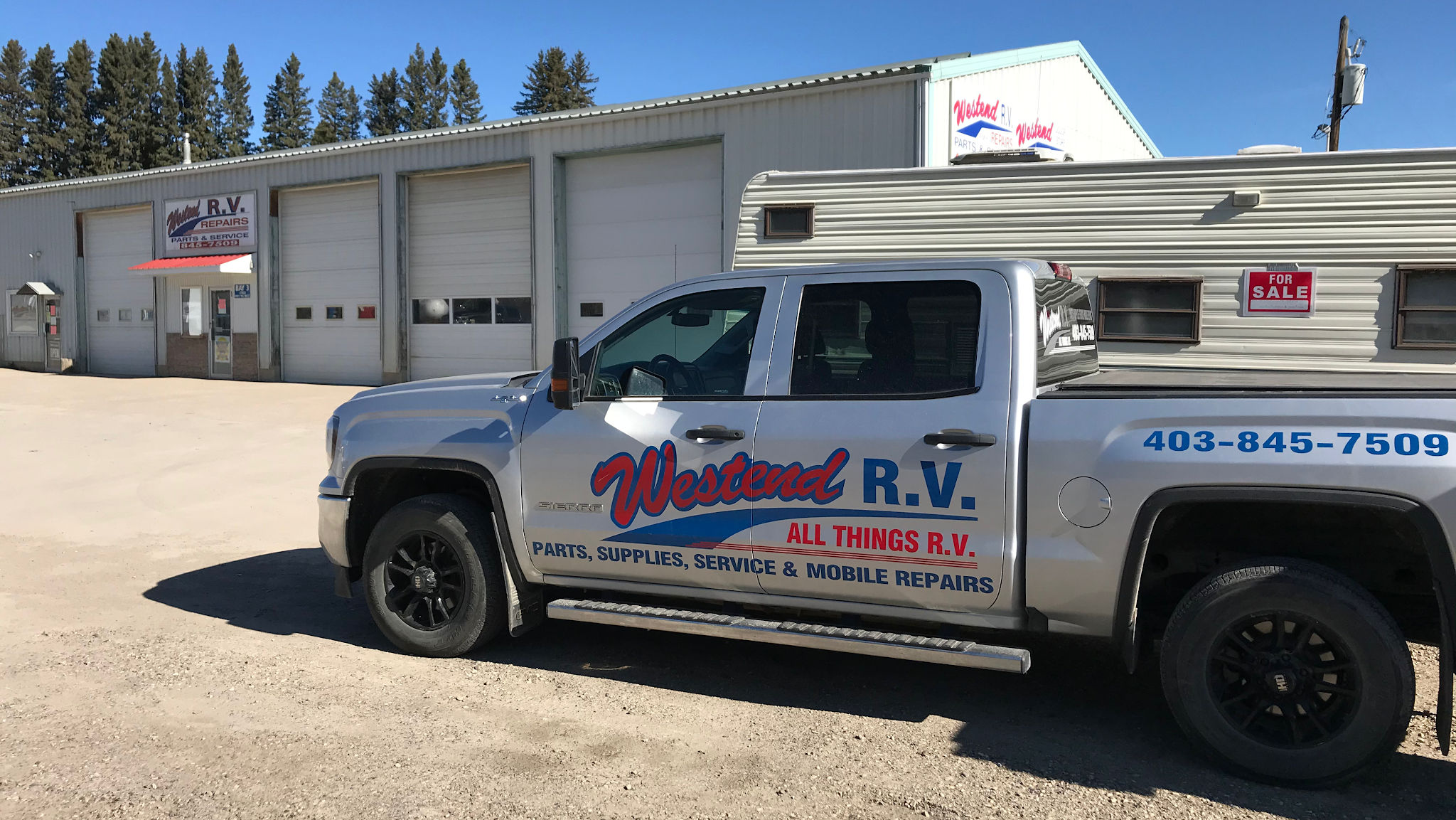 Services & Products Westend RV Repair in Rocky Mountain House AB