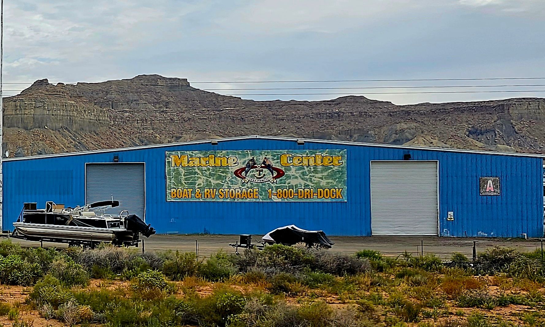 Services & Products Marine Center Boat & RV Storage in Big Water UT