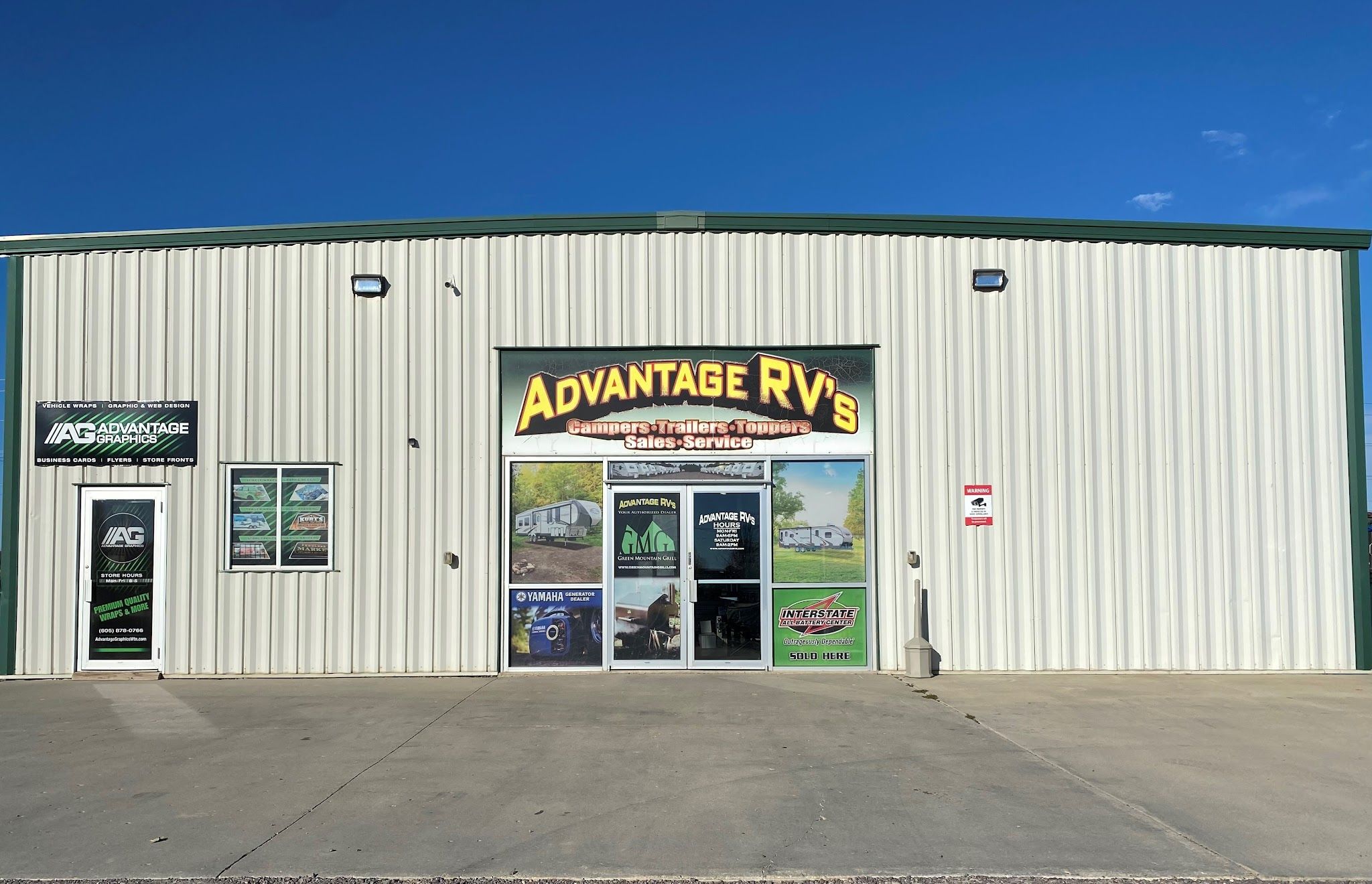 Services & Products Advantage RV's in Watertown SD