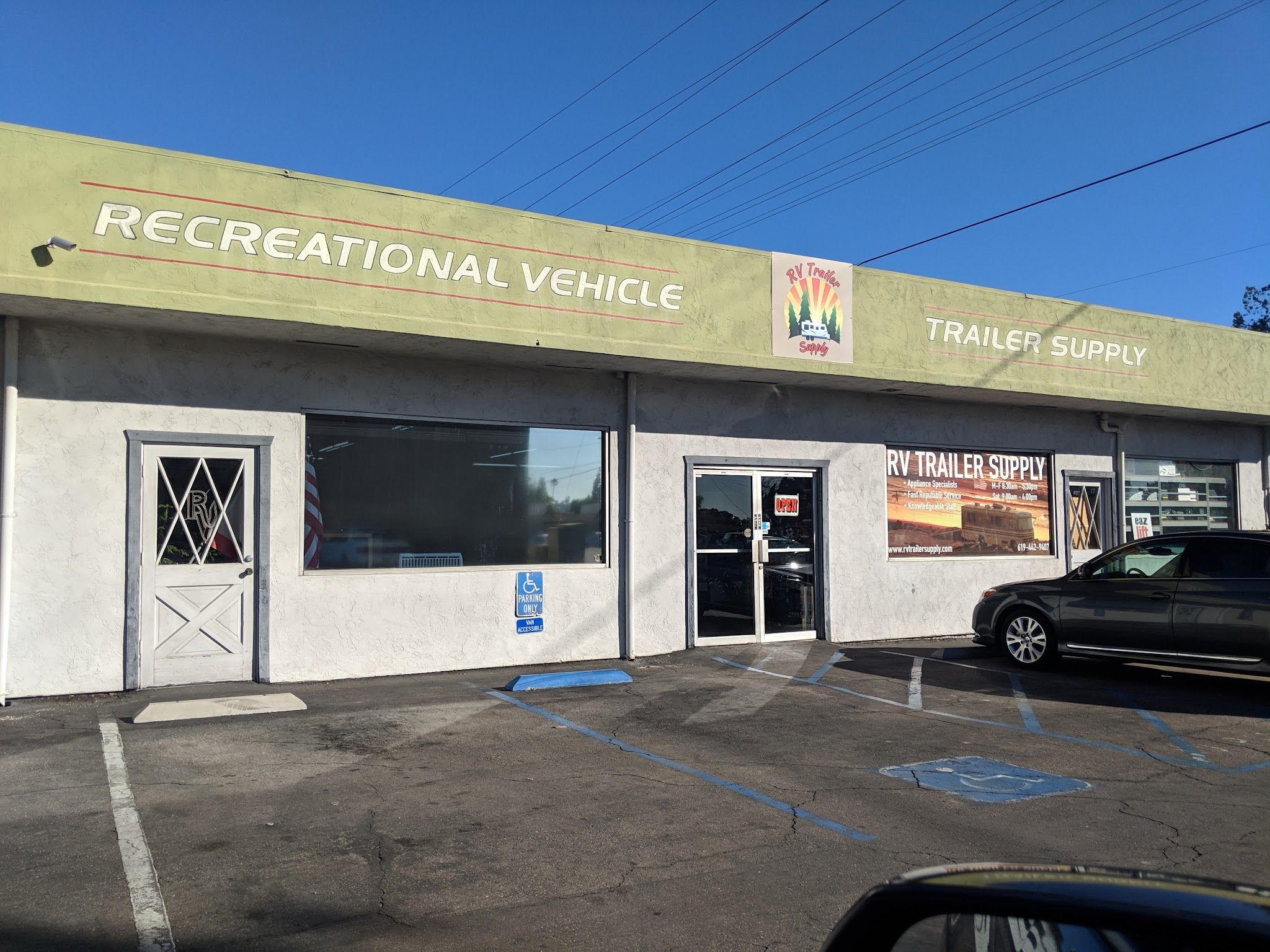 Services & Products RV Trailer Supply in El Cajon CA
