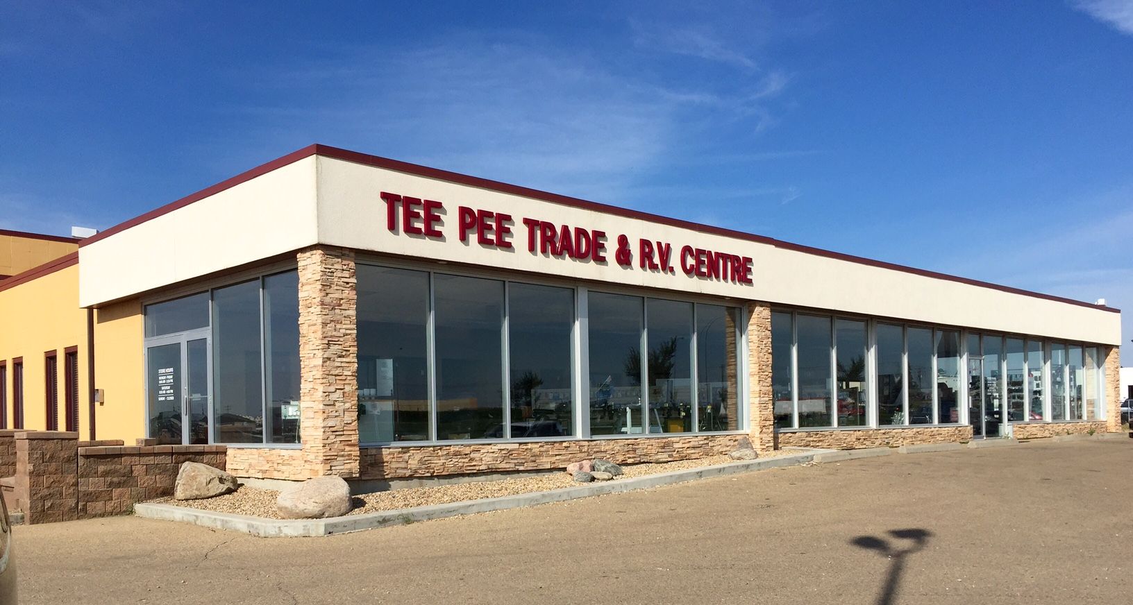 Services & Products Tee-Pee Trade & RV Centre Ltd in Camrose AB