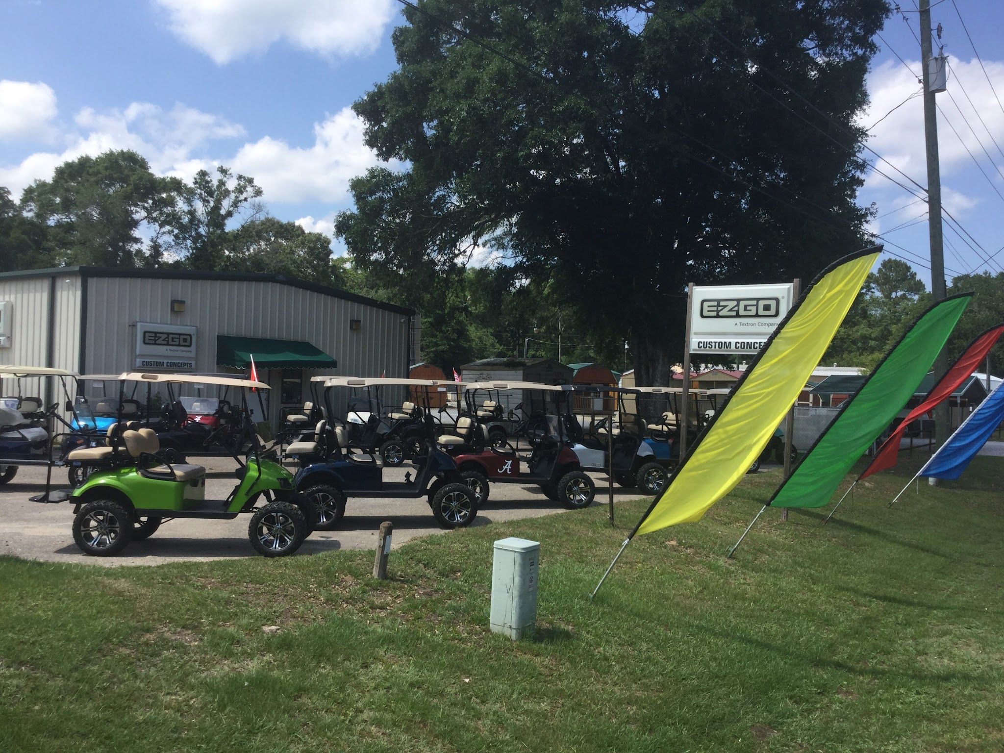 Services & Products Custom Concepts Carts in Satsuma AL