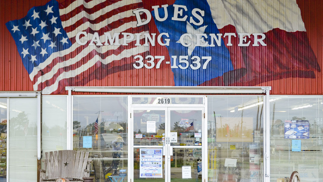 Services & Products Dues Camping Center in Dickinson TX