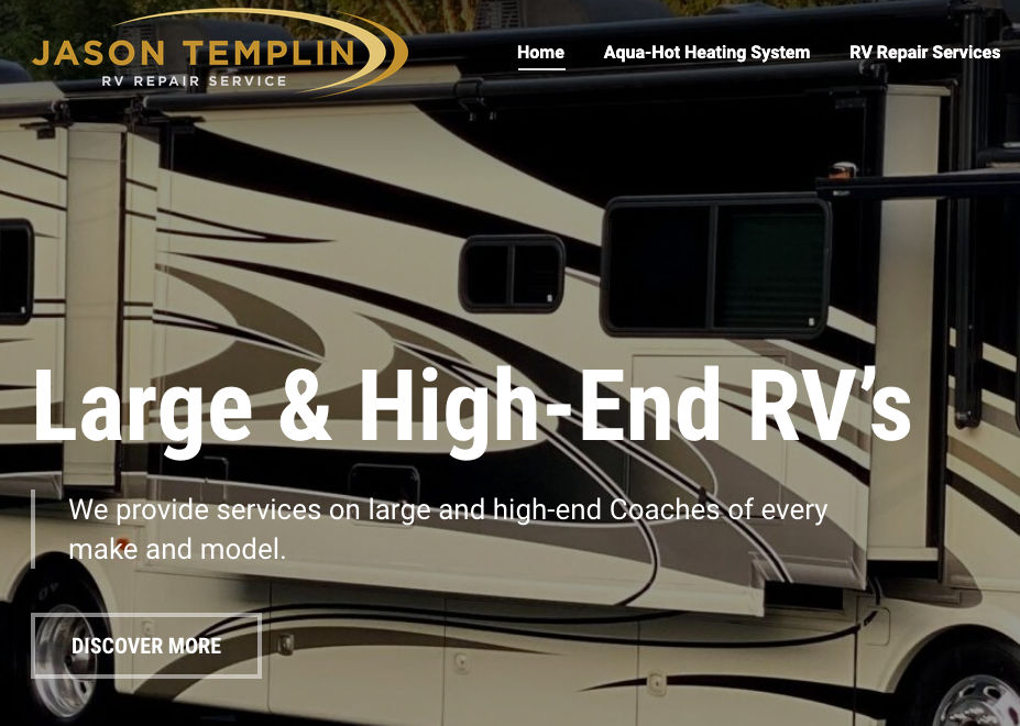 Services & Products Jason Templin RV Service in Cornelius NC