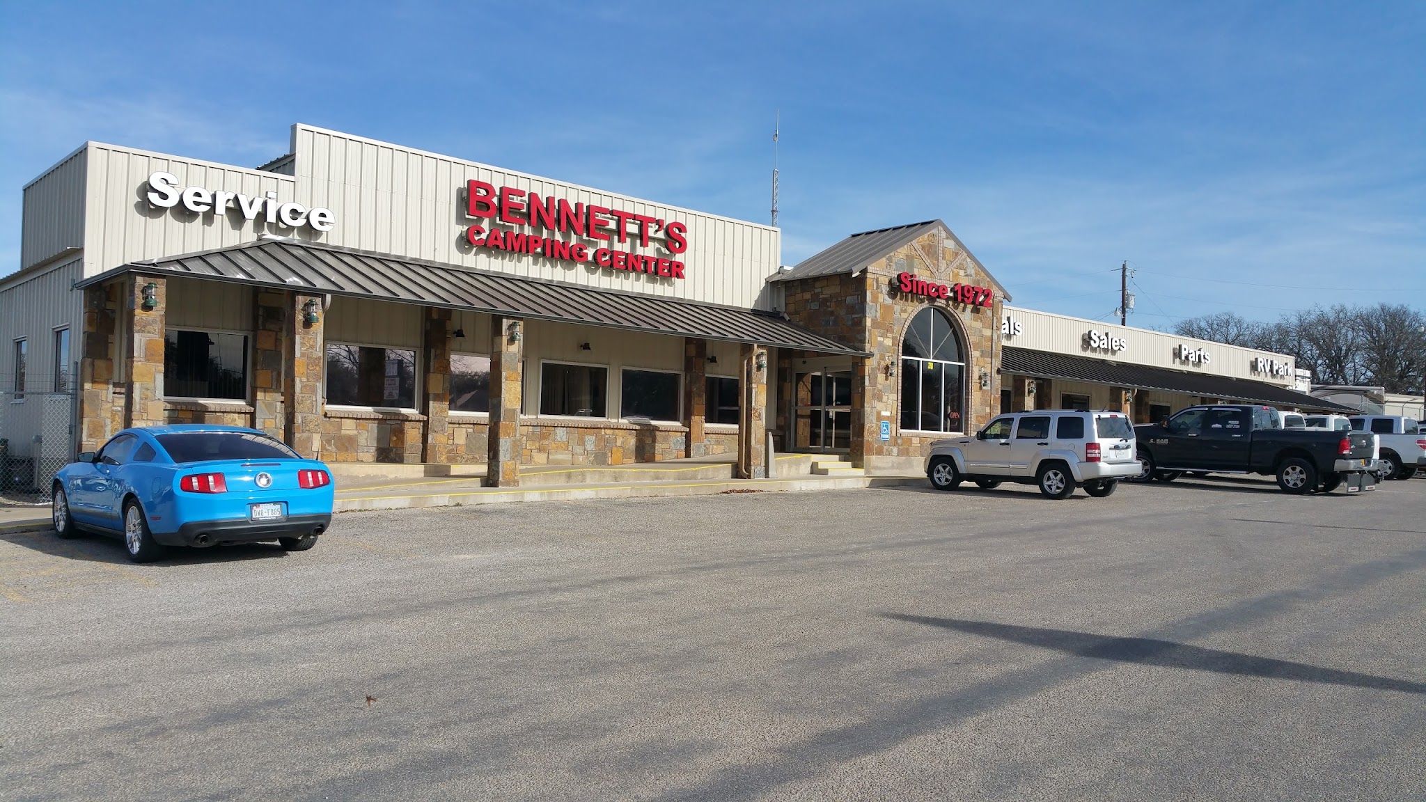 Services & Products Bennett's Camping Center in Granbury TX