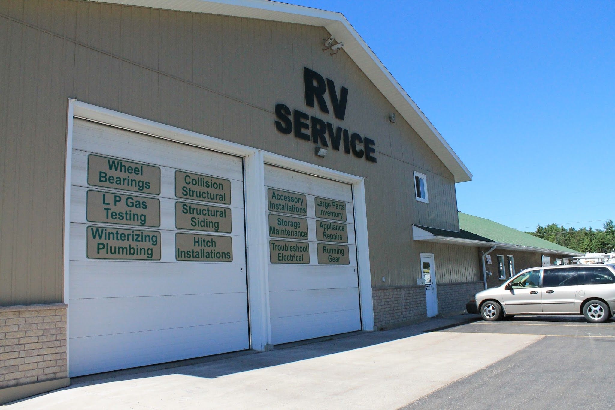 Services & Products Christie's RV in Sault Ste. Marie ON