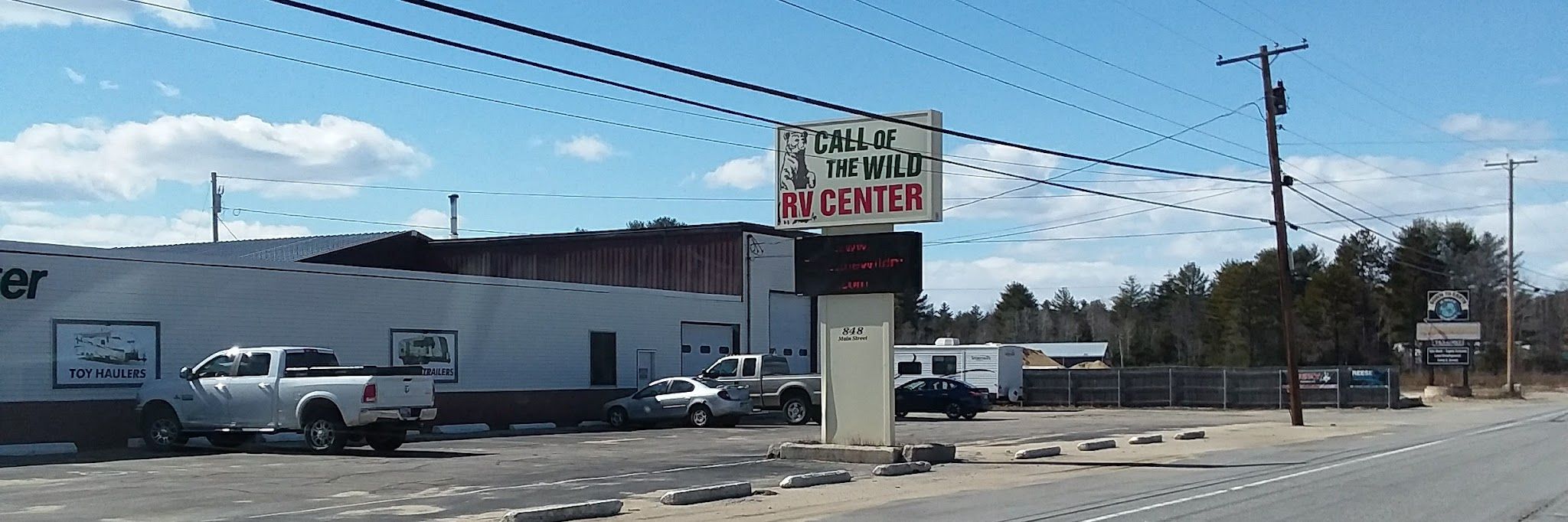 Services & Products Call of The Wild RV Center in Oxford ME