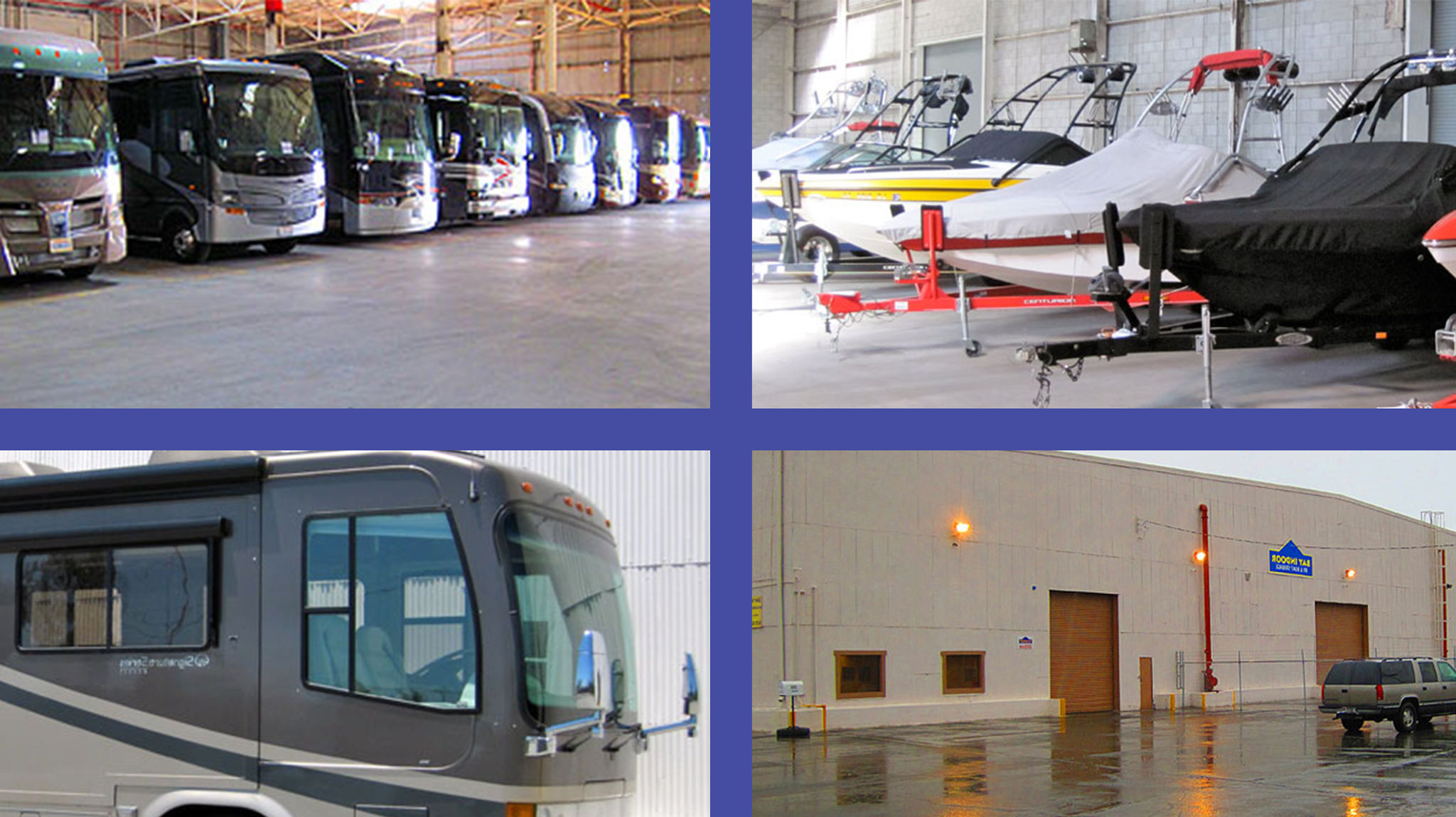 Services & Products Bay Indoor RV & Boat Storage in Antioch CA