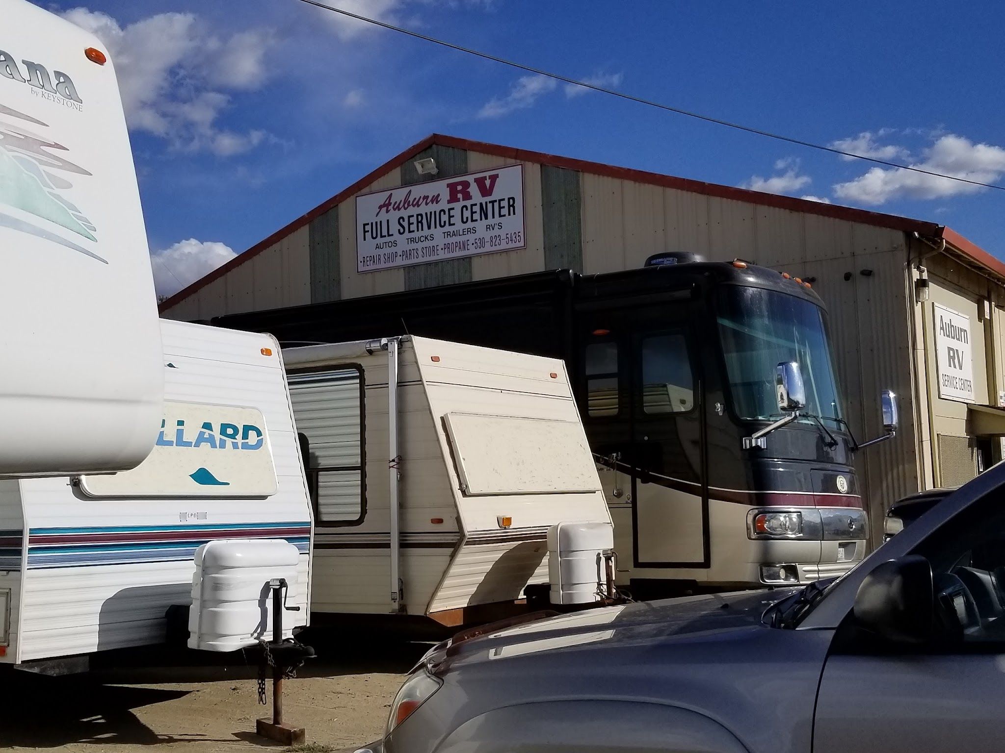 Services & Products Auburn RV & Trailer Full Service Repair Center in Newcastle CA