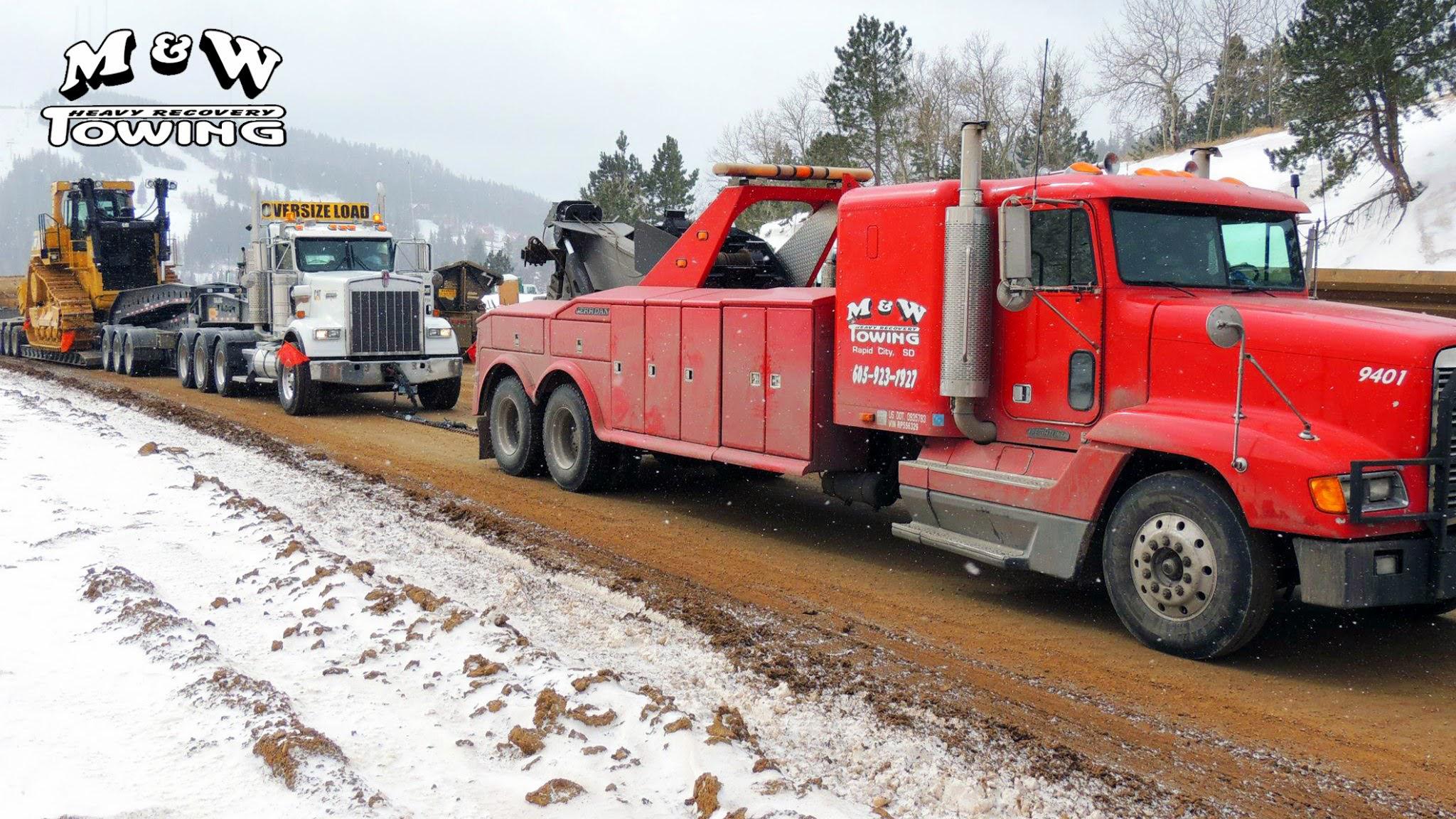 Services & Products M & W Towing & Recovery Inc in Box Elder SD