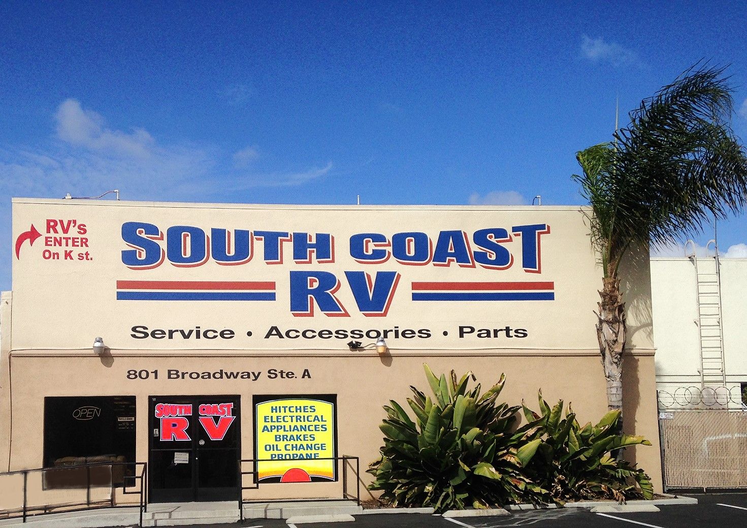 Services & Products South Coast RV in Chula Vista CA