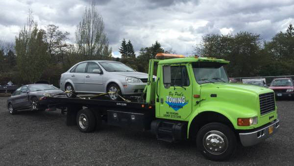 Services & Products Big Paul's Tow Truck Company Flatbed & RV Towing in Portland OR