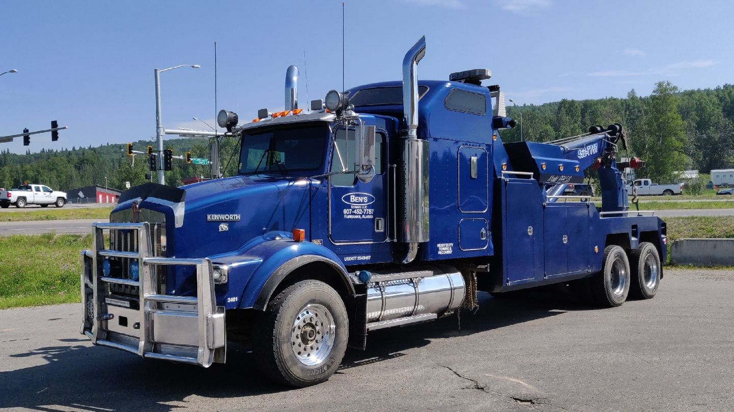 Services & Products Ben's Towing in Fairbanks AK