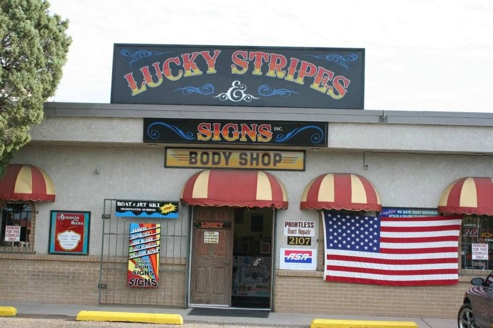 Services & Products Lucky Stripes & Signs in Albuquerque NM