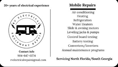 Services & Products RV Electrical Equipment repair in Hilliard FL
