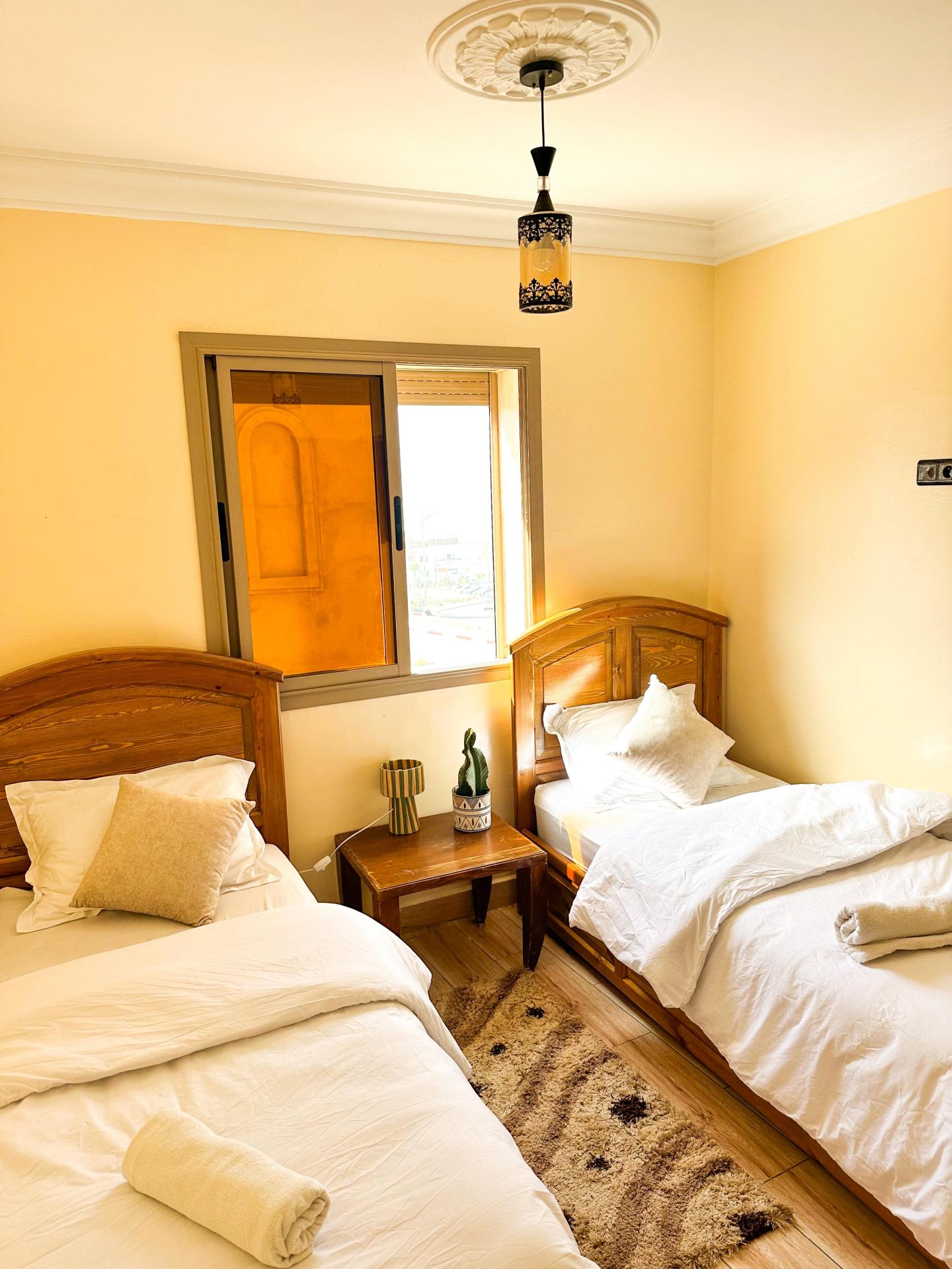 surf camp imsouane twin room with ocean view 3