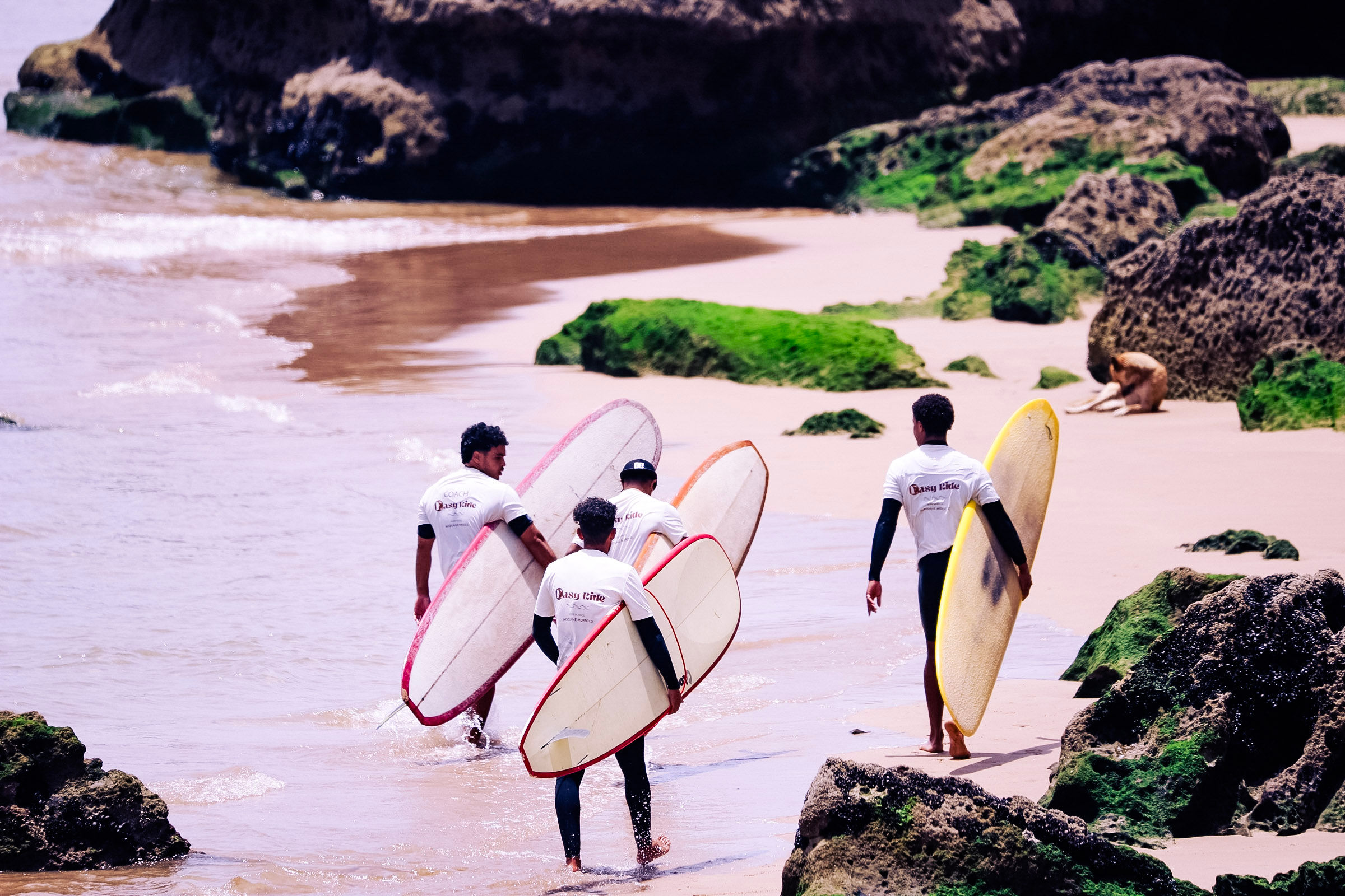 Group of students having fun