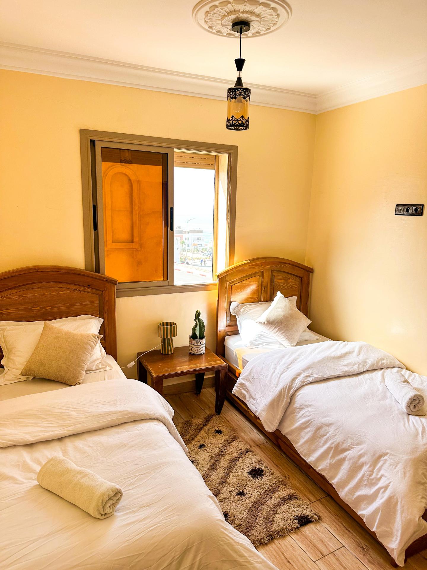 surf camp imsouane twin room with ocean view 6