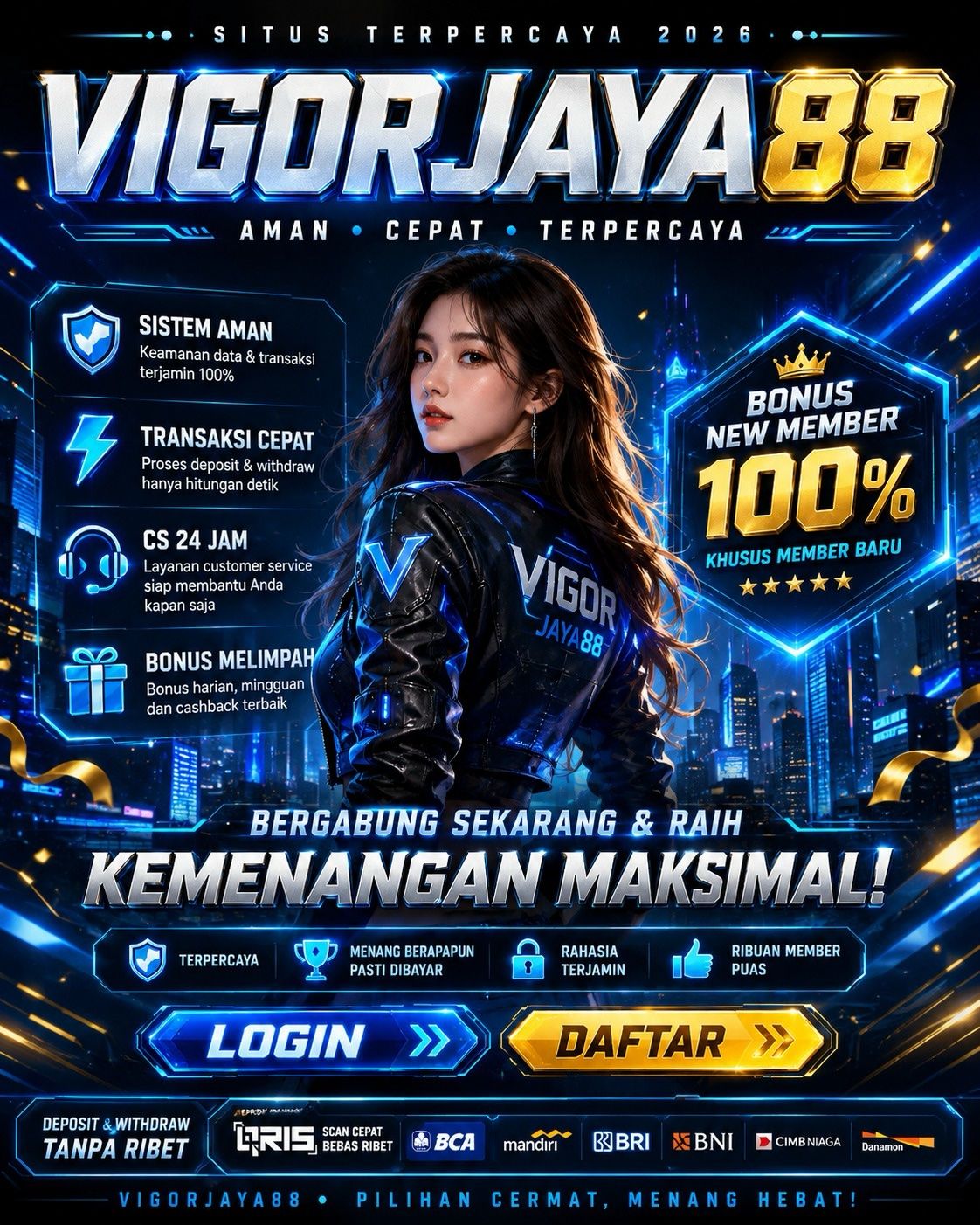 VIGORJAYA88: Tempat Generasi Emas Bermain Slot Online 2026