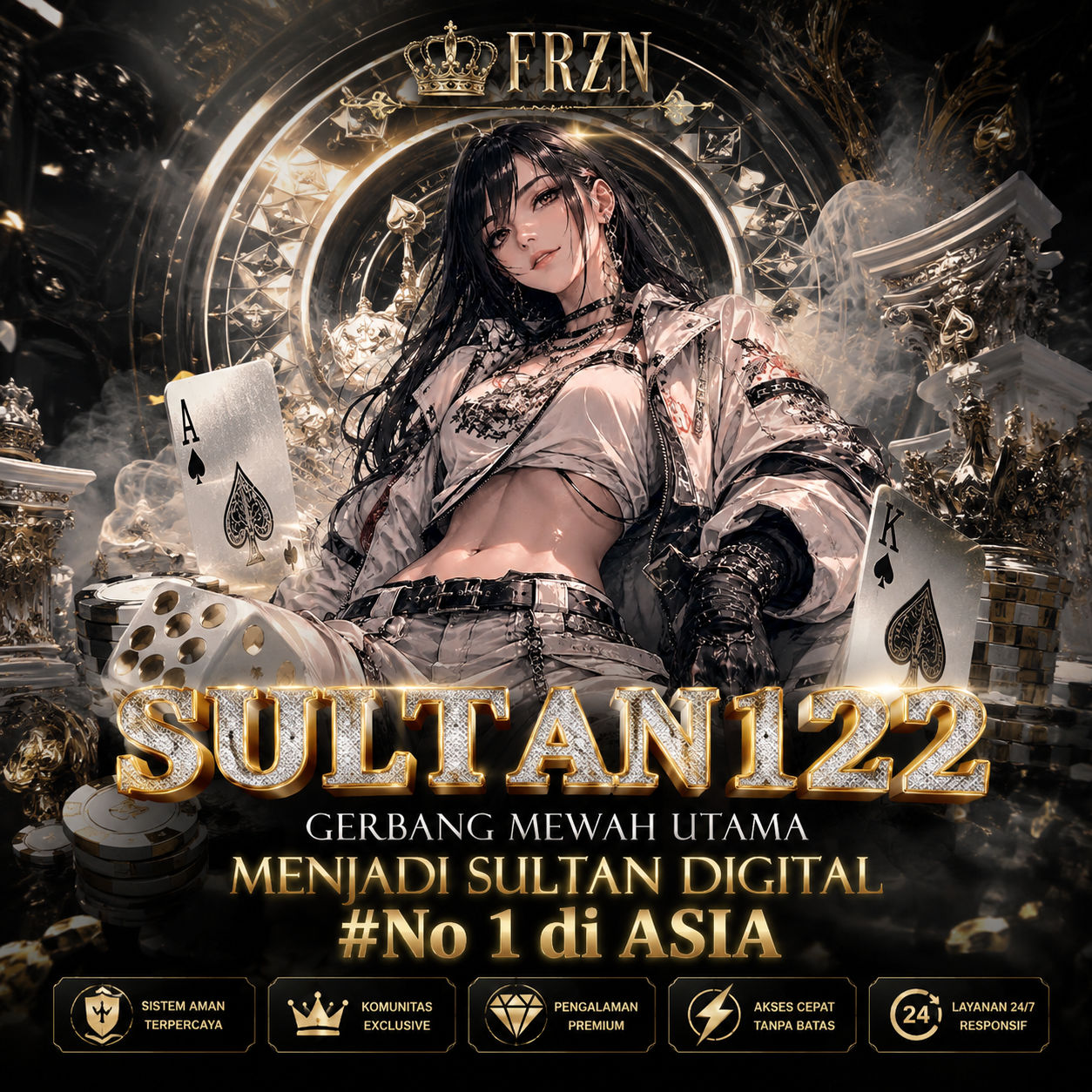 SULTAN122: Gerbang Mewah Utama Menjadi Sultan Digital #No 1 di Asia