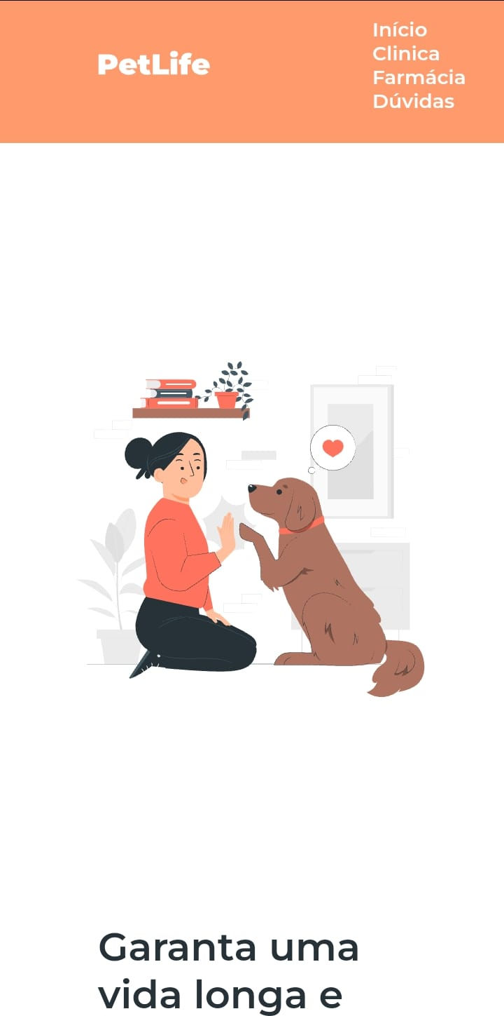 Projeto PetLife Veterinário