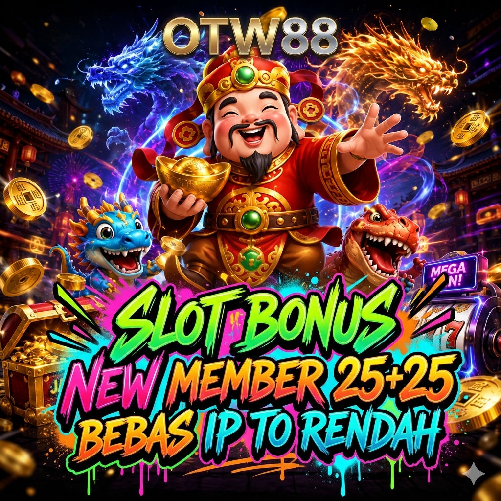 OTW88 : Depo 25 Bonus 25, Slot Bonus New Member memberikan bonus Didepan Bebas IP TO rendah