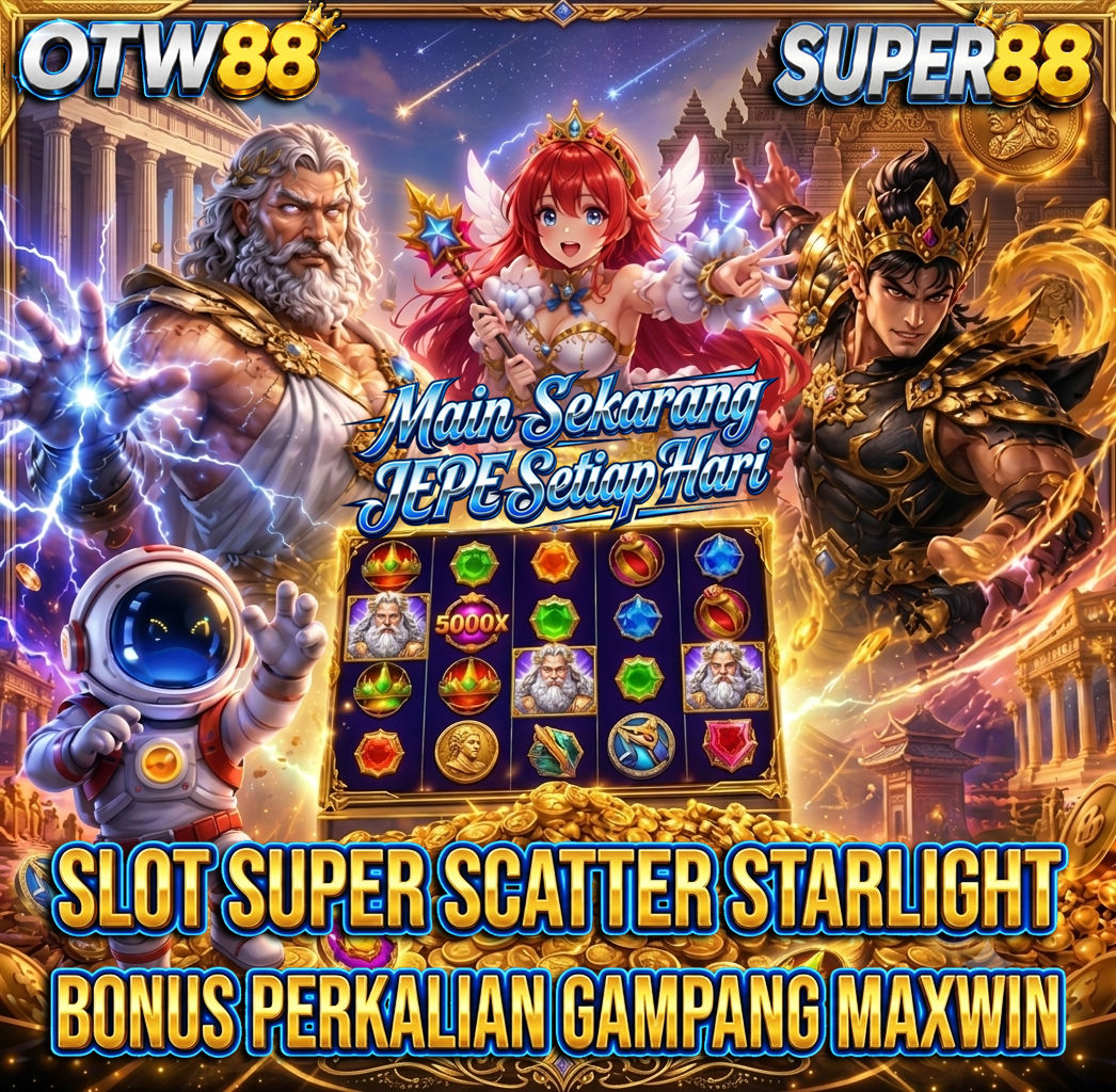 SUPER88 : Super Scatter! Slot Starlight Princess Promo Bonus Perkalian Maksimum Malam Hari Ini