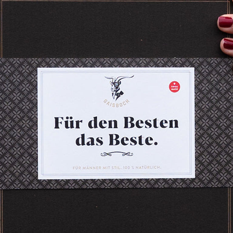 Männergeschenk mit Stil