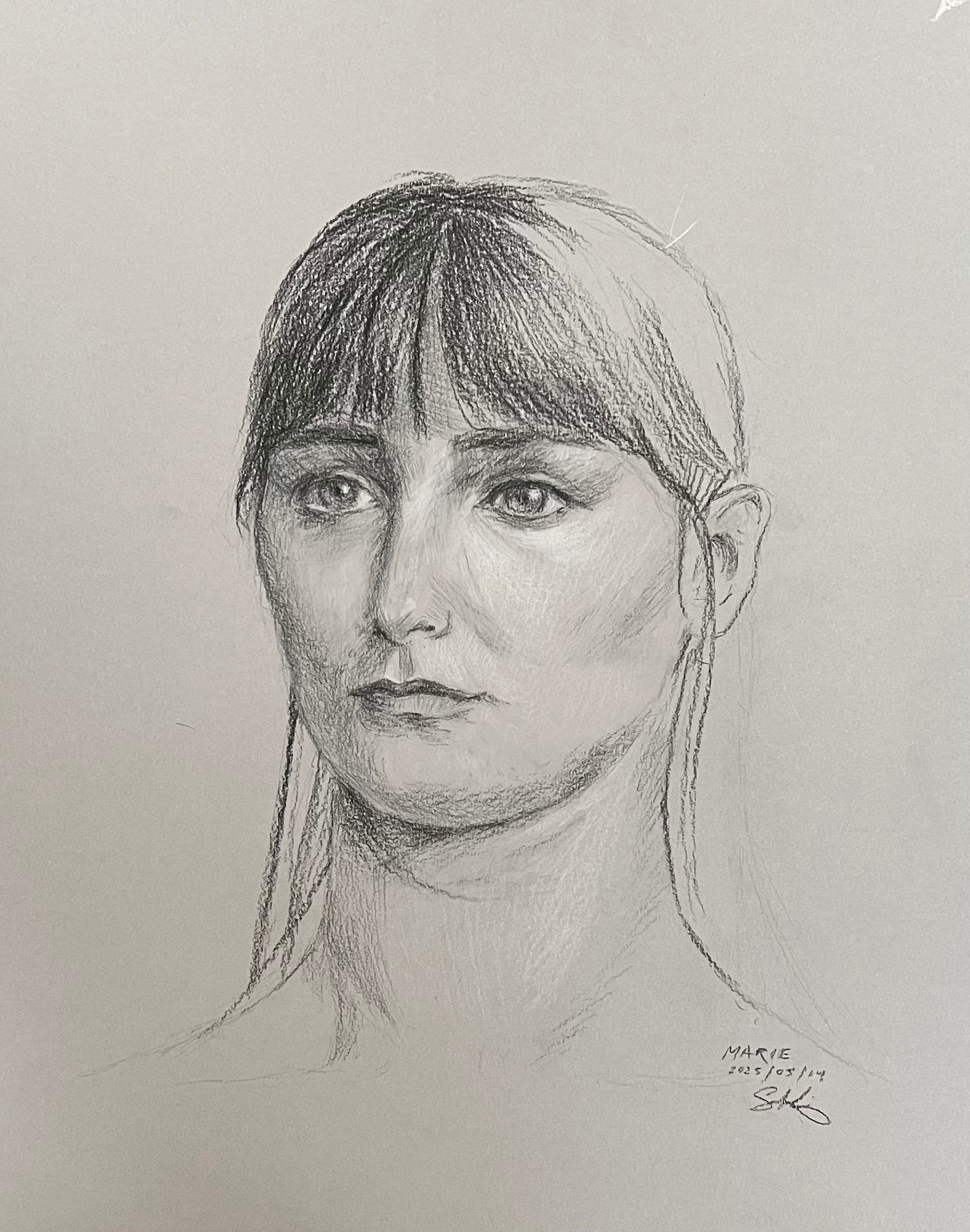 Portrait of Marie, May 14