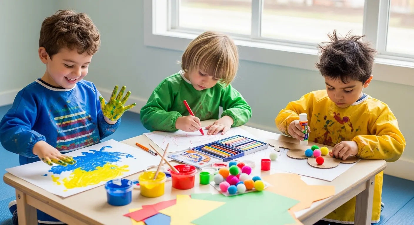 Art Activities for 3 4 Year Olds Fun Projects