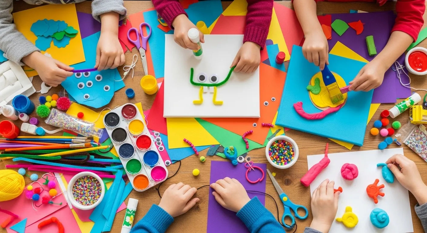 Art and Craft Ideas for Kids Simple Tutorials