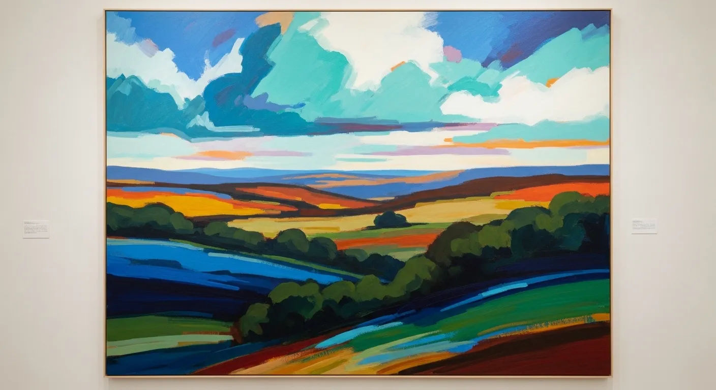 Contemporary abstract landscape artists