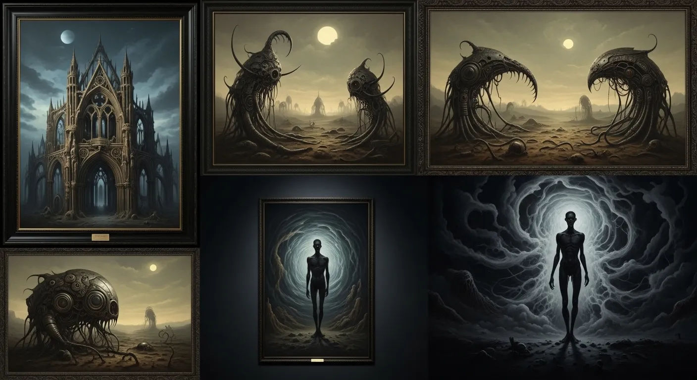 Dark surrealism artists