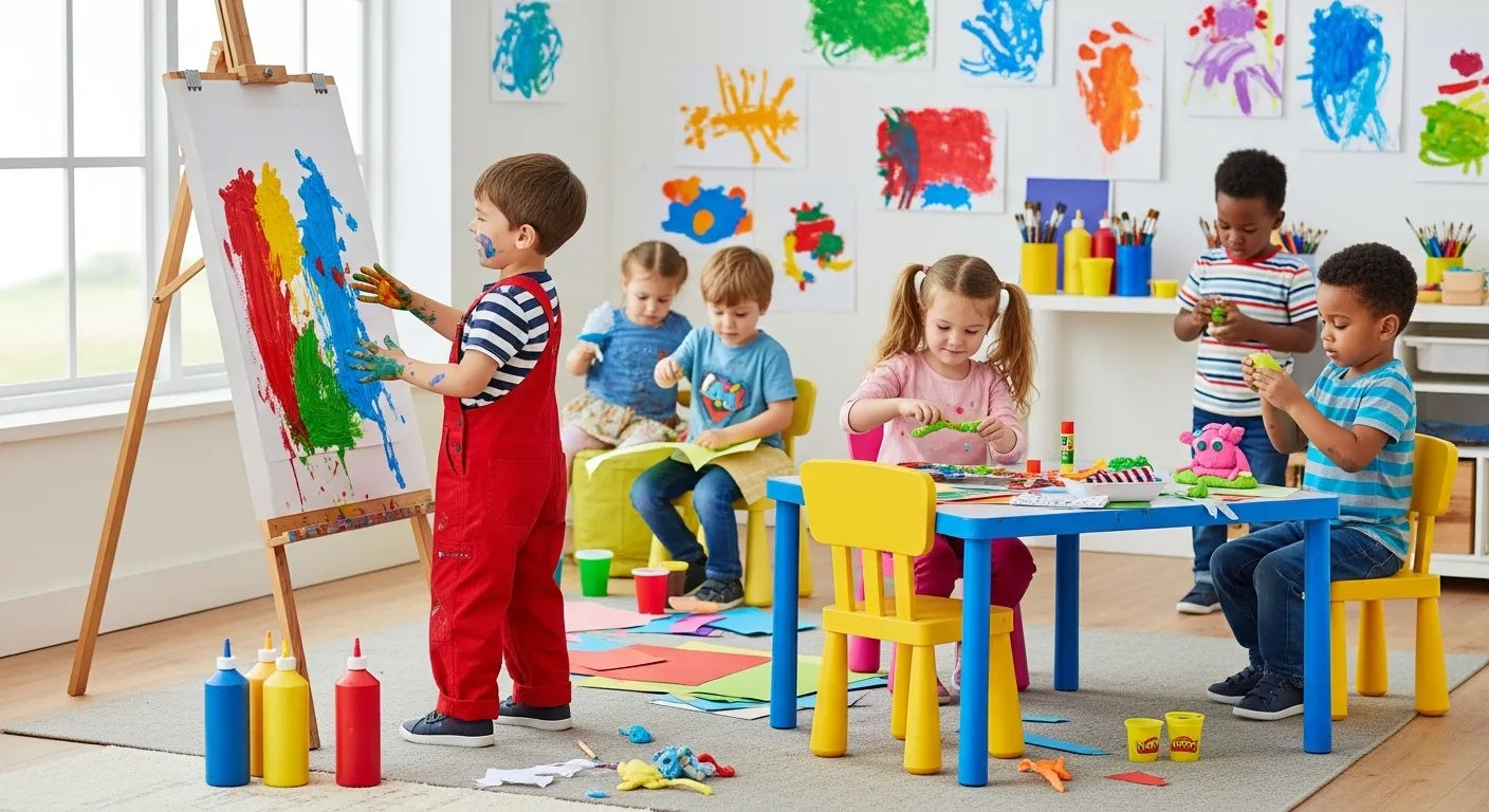 Free Art Ideas for Preschoolers Creative Fun