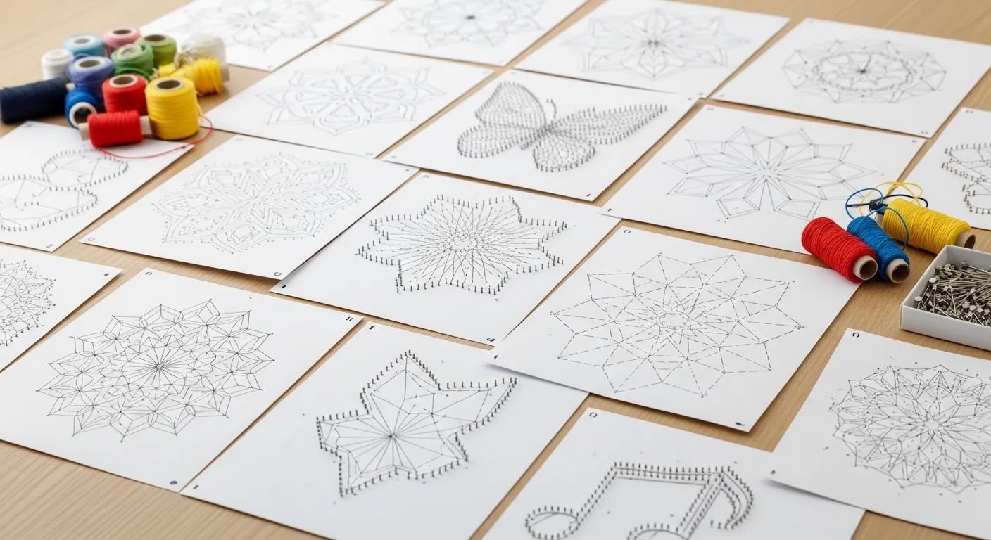 String art templates