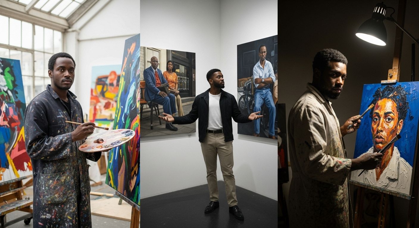 contemporary black painters