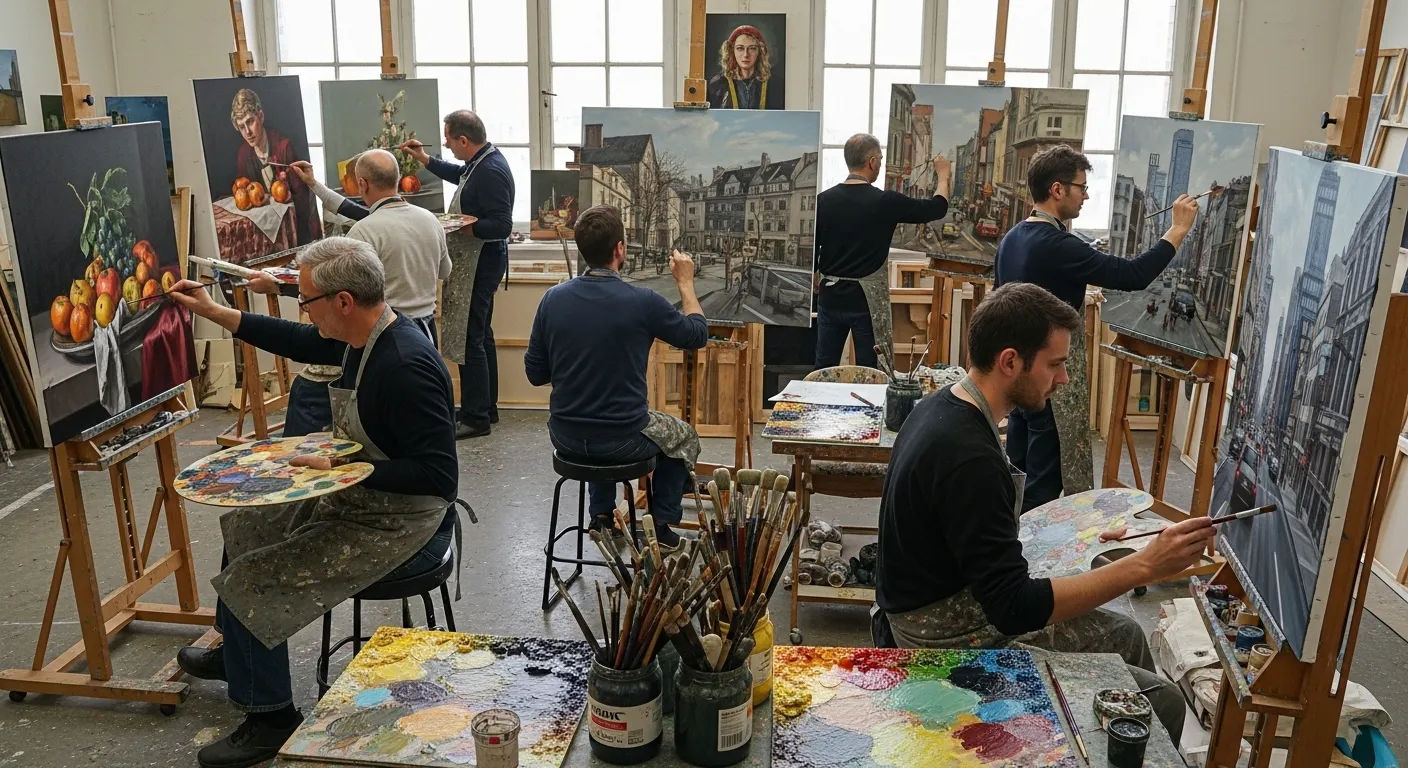 contemporary realism painters