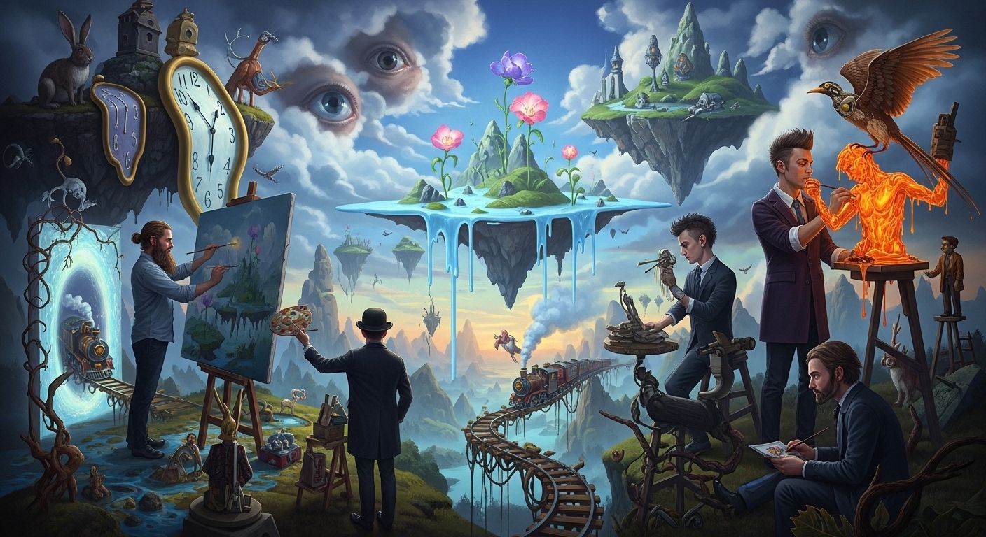 contemporary surrealist artists