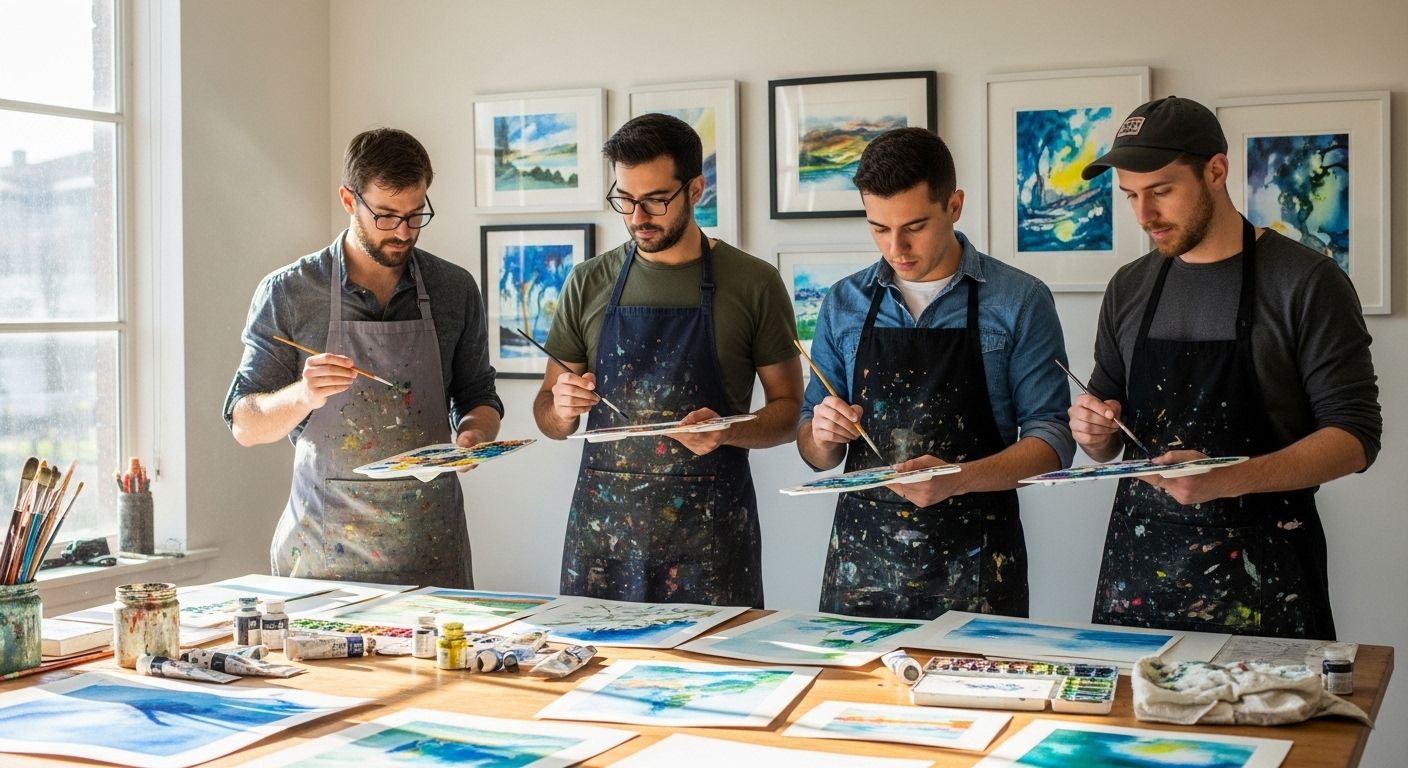 contemporary watercolour artists