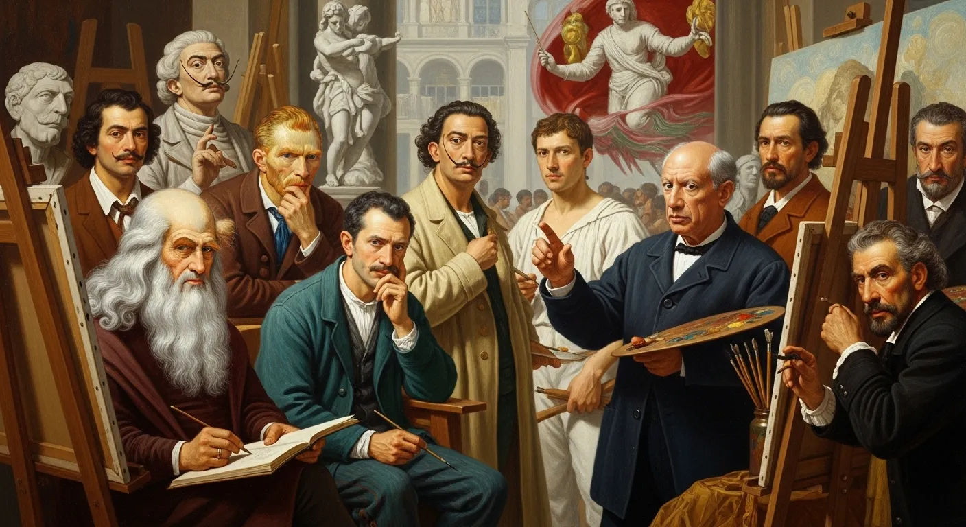 famous artists realistic paintings