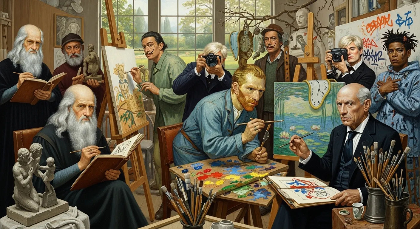 Famous Artists Realistic Paintings Lifelike Visions