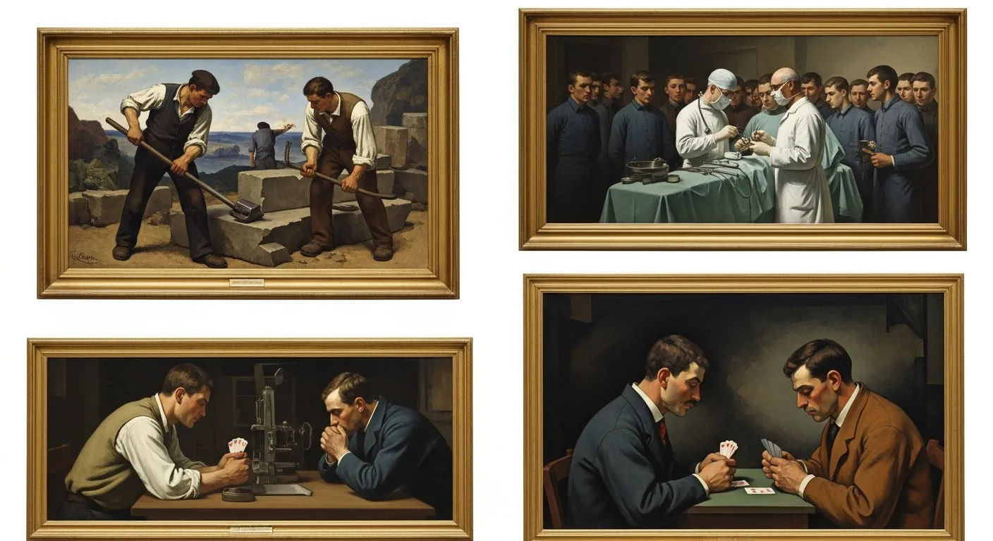 famous paintings of realism